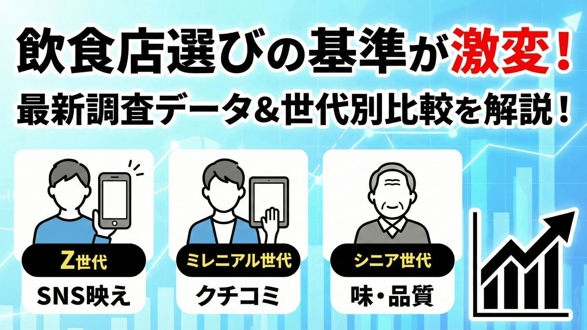 消費者の飲食店選び基準を徹底分析|2024年最新データで見る選択要因と行動パターン